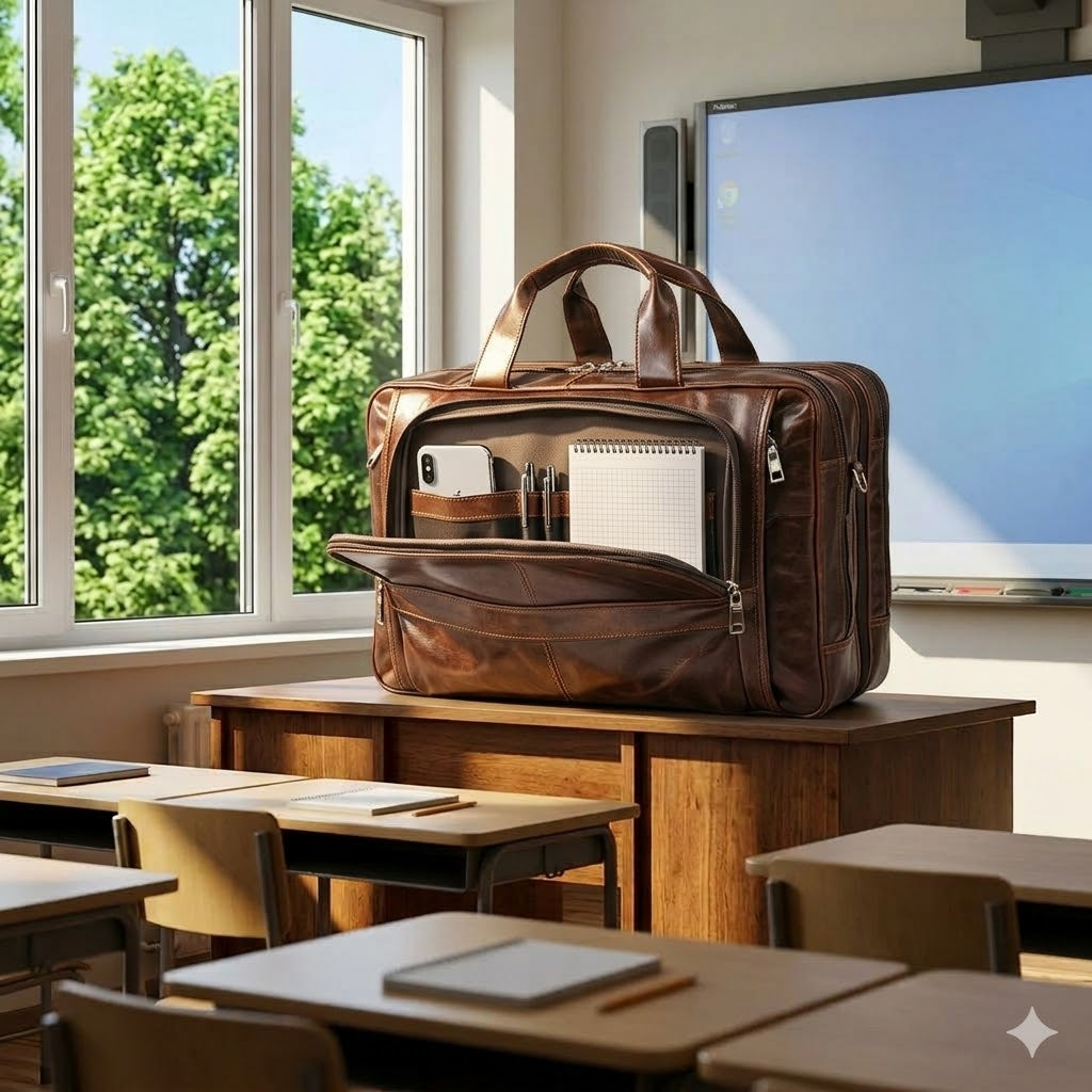 Vom Chaos-Manager zum Unterrichts-Profi: Wie Sie mit der richtigen Tasche Ihren Schulalltag revolutionieren