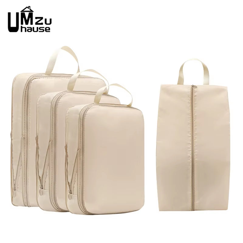 Premium Reise-Organizer (4er) - Outfit-Perfektion ohne Falten