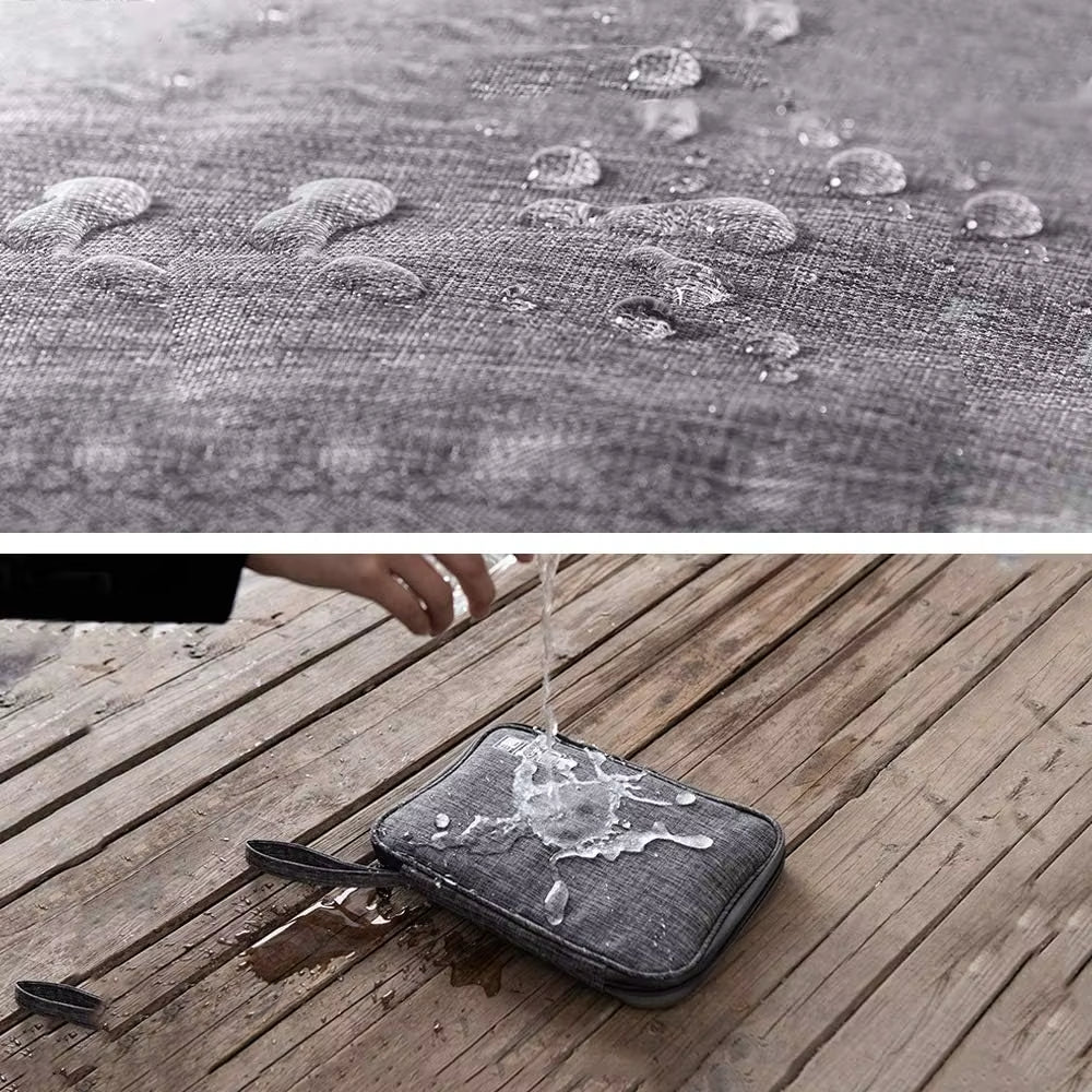 Kompakter Kabel-Organizer für Reisen | Wasserdicht & Klein