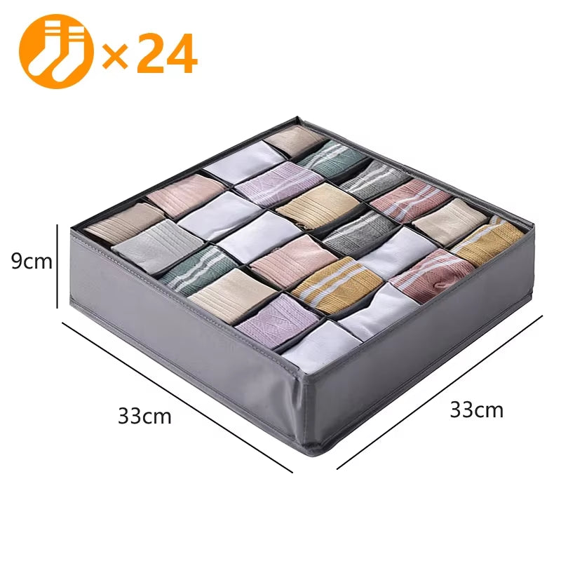 Wäsche-Organizer Set – Perfekte Übersicht für den Schrank