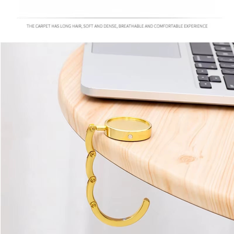 Edler Taschenhalter für Tische – Faltbar & Schick