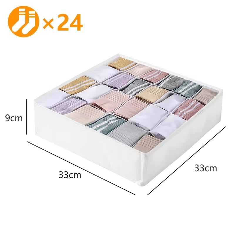 Wäsche-Organizer Set – Perfekte Übersicht für den Schrank