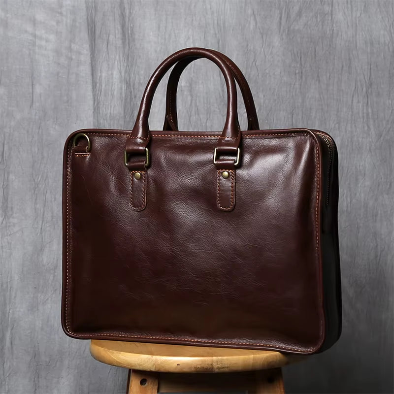 Business-Messenger Bag: Ordnung & Stil für Profis - Echtleder