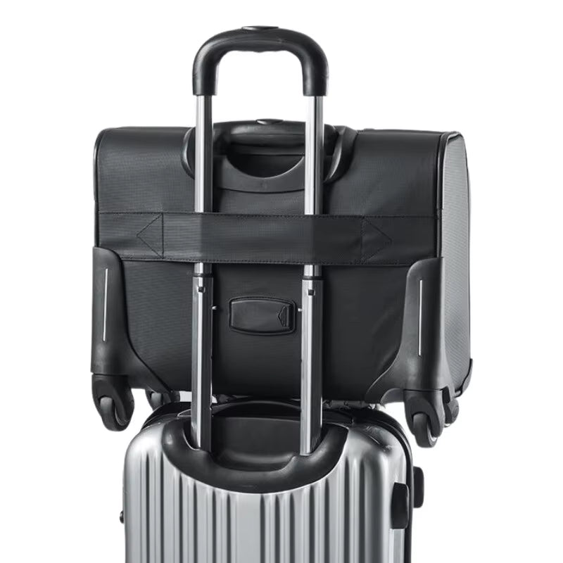 Premium Business-Trolley 15,6": Wetterfest & Rückenschonend
