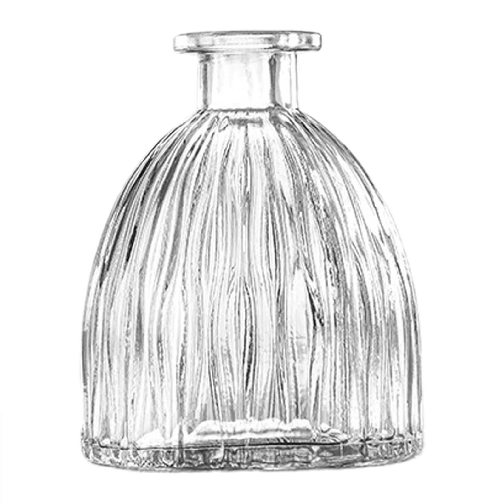 Filigrane Skandi-Glasvase: Edles Design – Transparente Deko