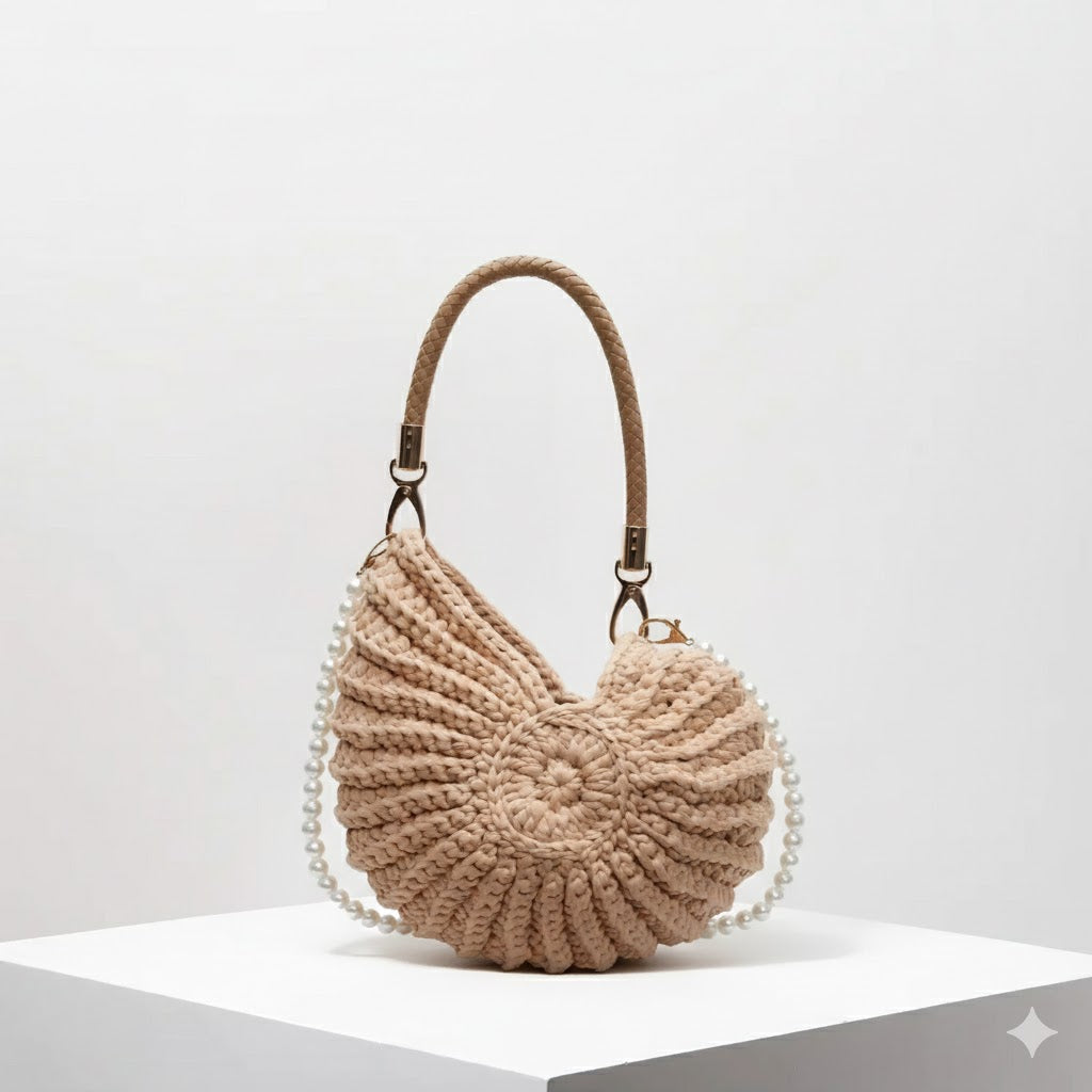 Pearl Shell Bag – Handgefertigte Eleganz für Individualistinnen
