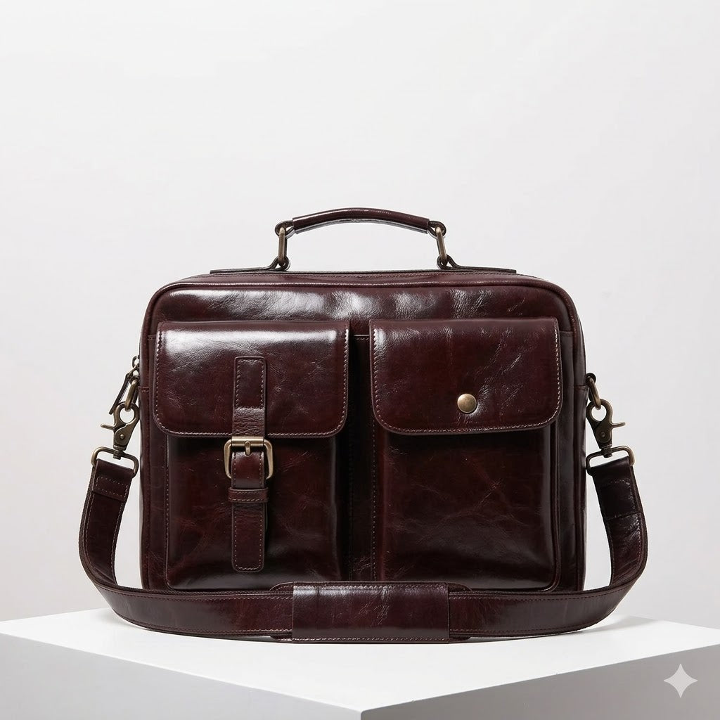 Echtleder Business-Bag: Ihr Statement für Stil und volle Kontrolle