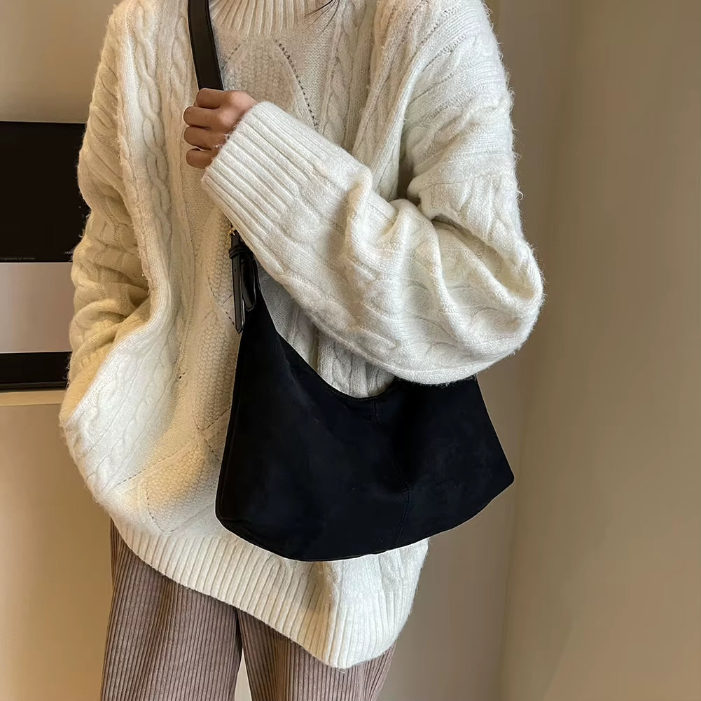 Polished Vintage Shoulder Bag – Dein Retro-Statement