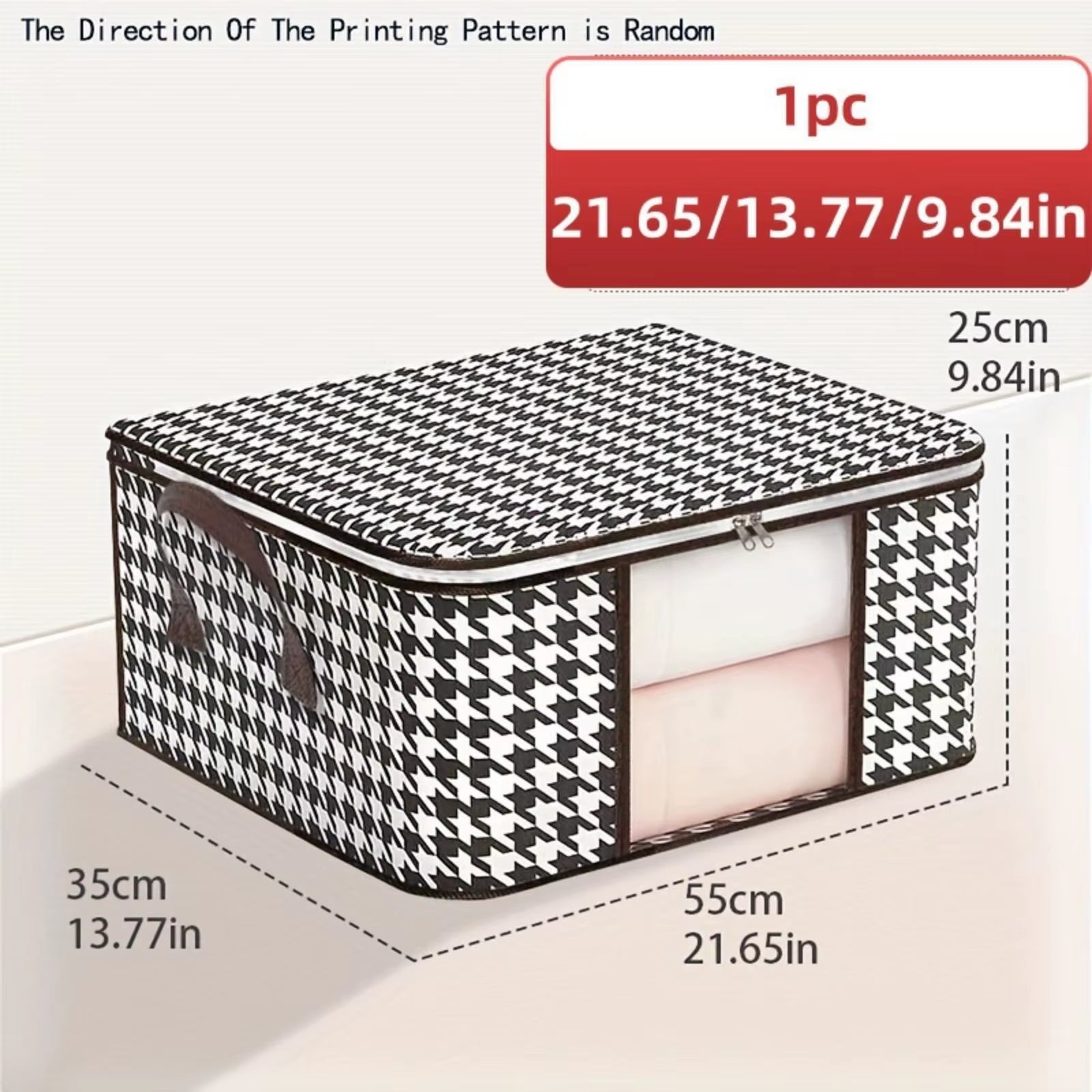 XXL Kleider-Organizer mit Sichtfenster – Staubfrei & Mobil