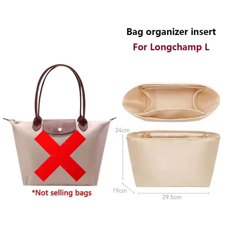 Longchamp Nylon Organizer: Formstabil & Elegant