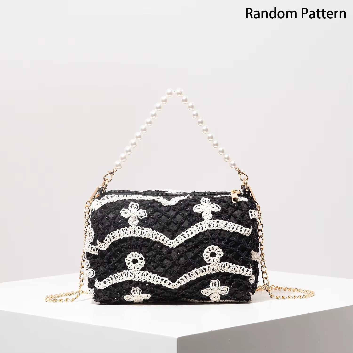 Perlen-Handtasche „Ocean Glow“ – Eleganz für den Strand