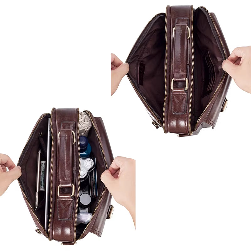Echtleder Business-Bag: Ihr Statement für Stil und volle Kontrolle