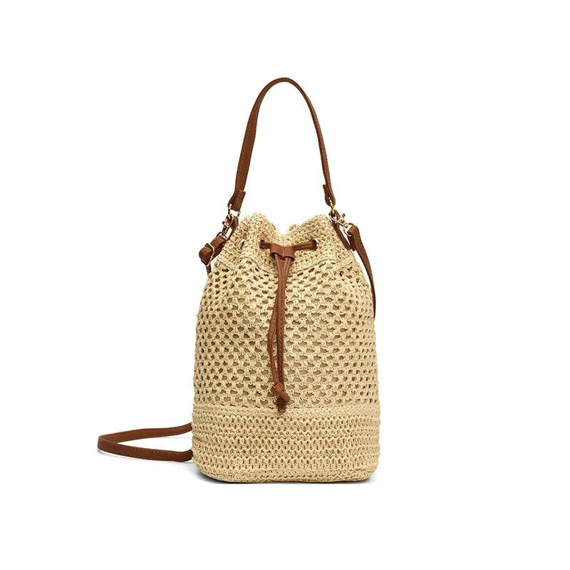 Boho Stroh-Bucket Bag: Dein Statement für Sommer & Freiheit