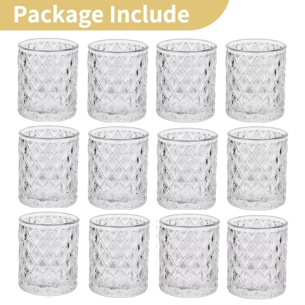 Glas-Windlichter im Set – Edle Tischdeko & Ambiente