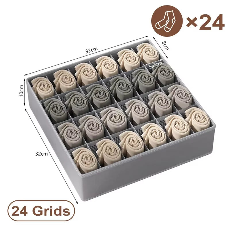 Wäsche-Organizer Set – Perfekte Übersicht für den Schrank