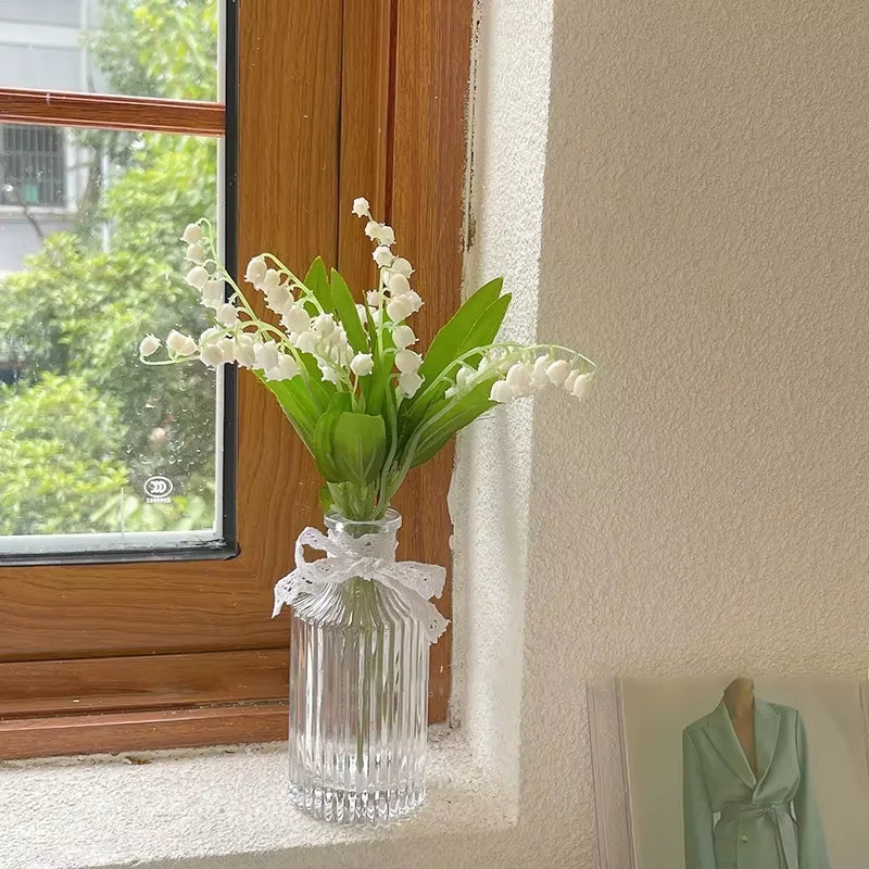 Filigranes Glas-Terrarium – Moderne Vase im Nordic Style