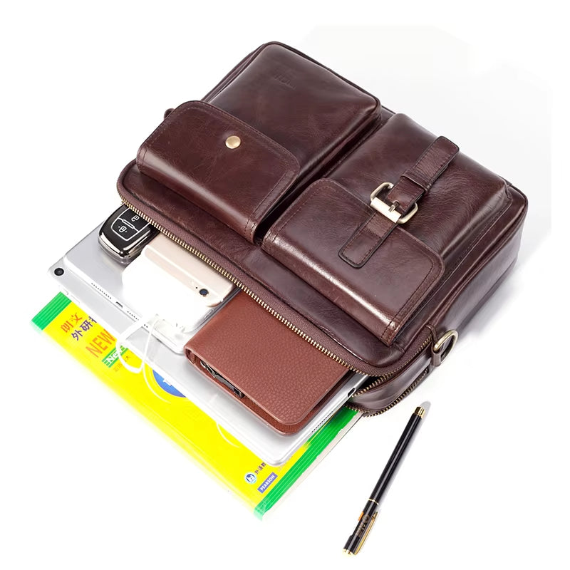 Echtleder Business-Bag: Ihr Statement für Stil und volle Kontrolle