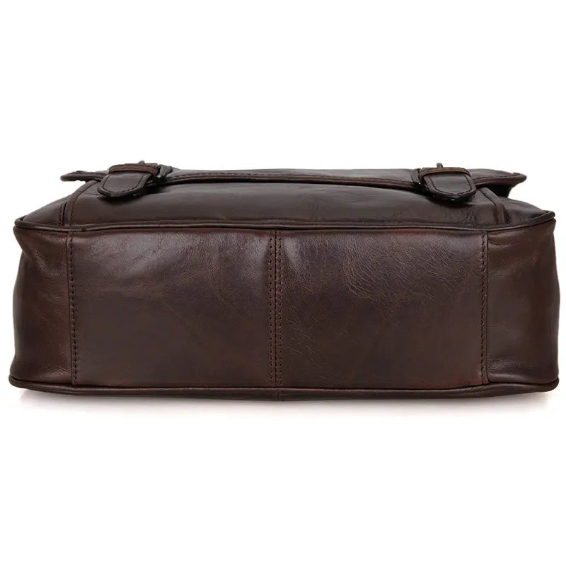 Leder Business-Tasche: Platzwunder & Ordnung für Profis