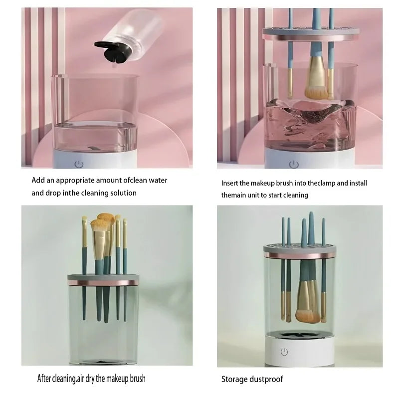 Elektrischer Make-up Pinselreiniger – Sauber in Sekunden