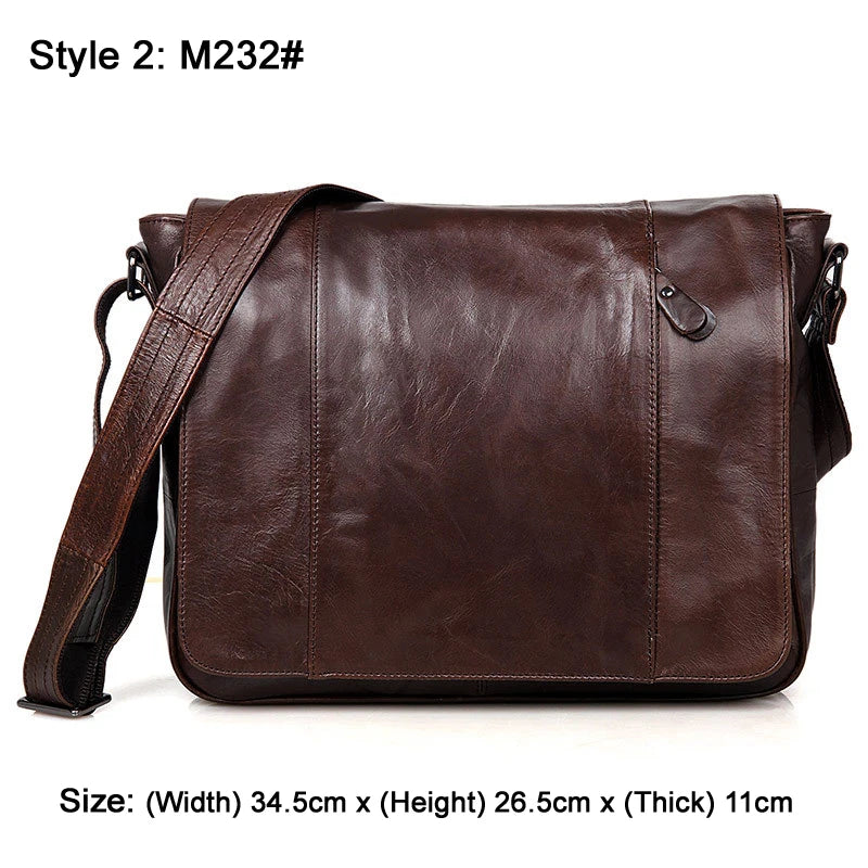 Leder Business-Tasche: Platzwunder & Ordnung für Profis