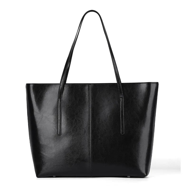 Vintage Echtleder Tote Bag: Stilvolles Statement für Damen