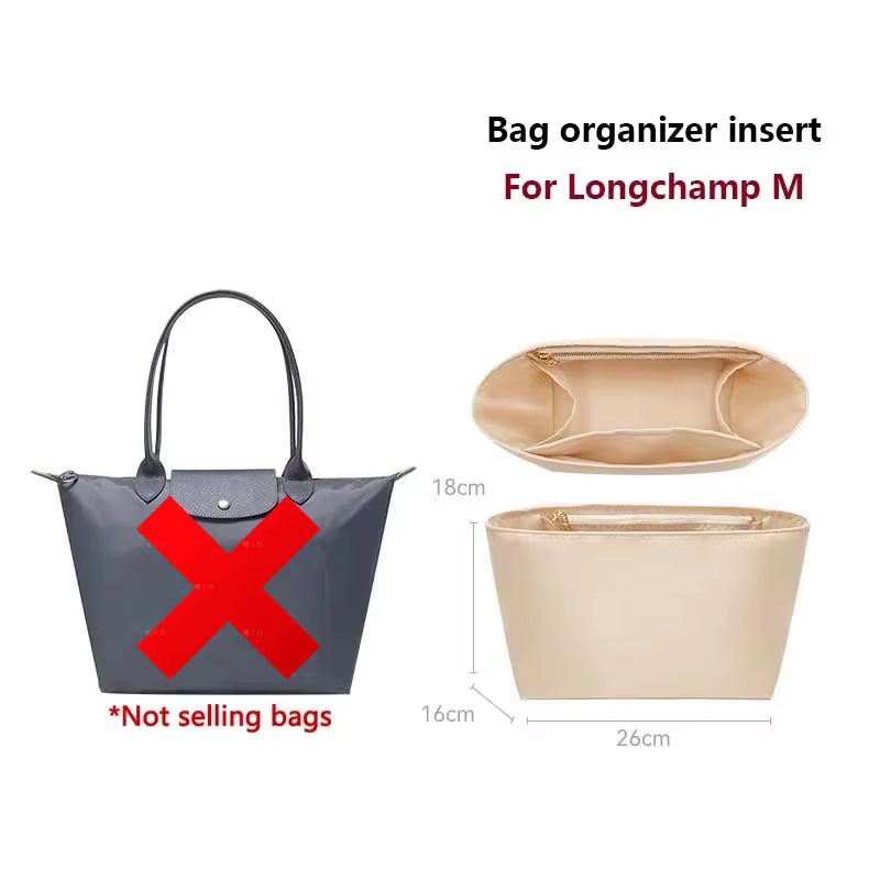 Longchamp Nylon Organizer: Formstabil & Elegant