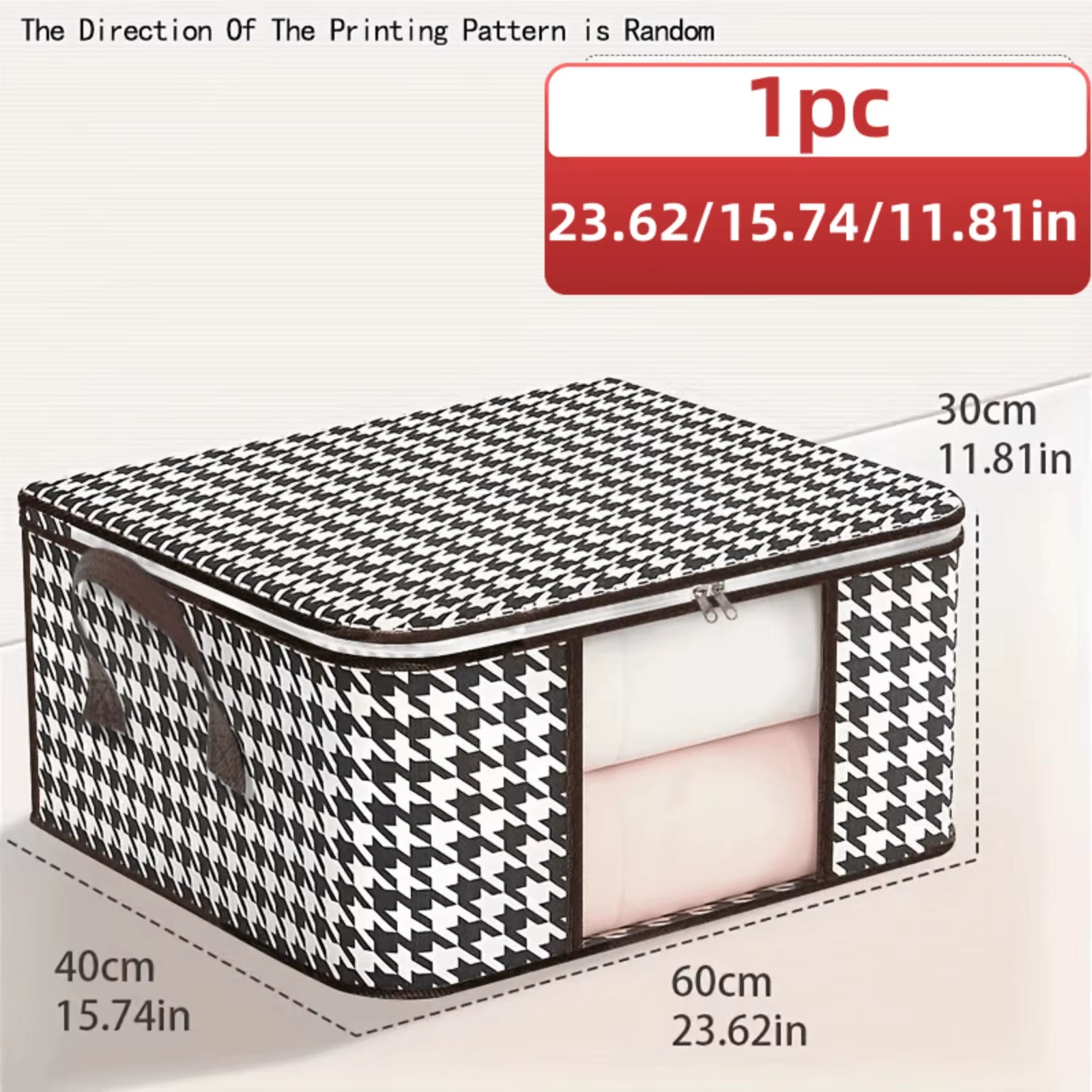 XXL Kleider-Organizer mit Sichtfenster – Staubfrei & Mobil