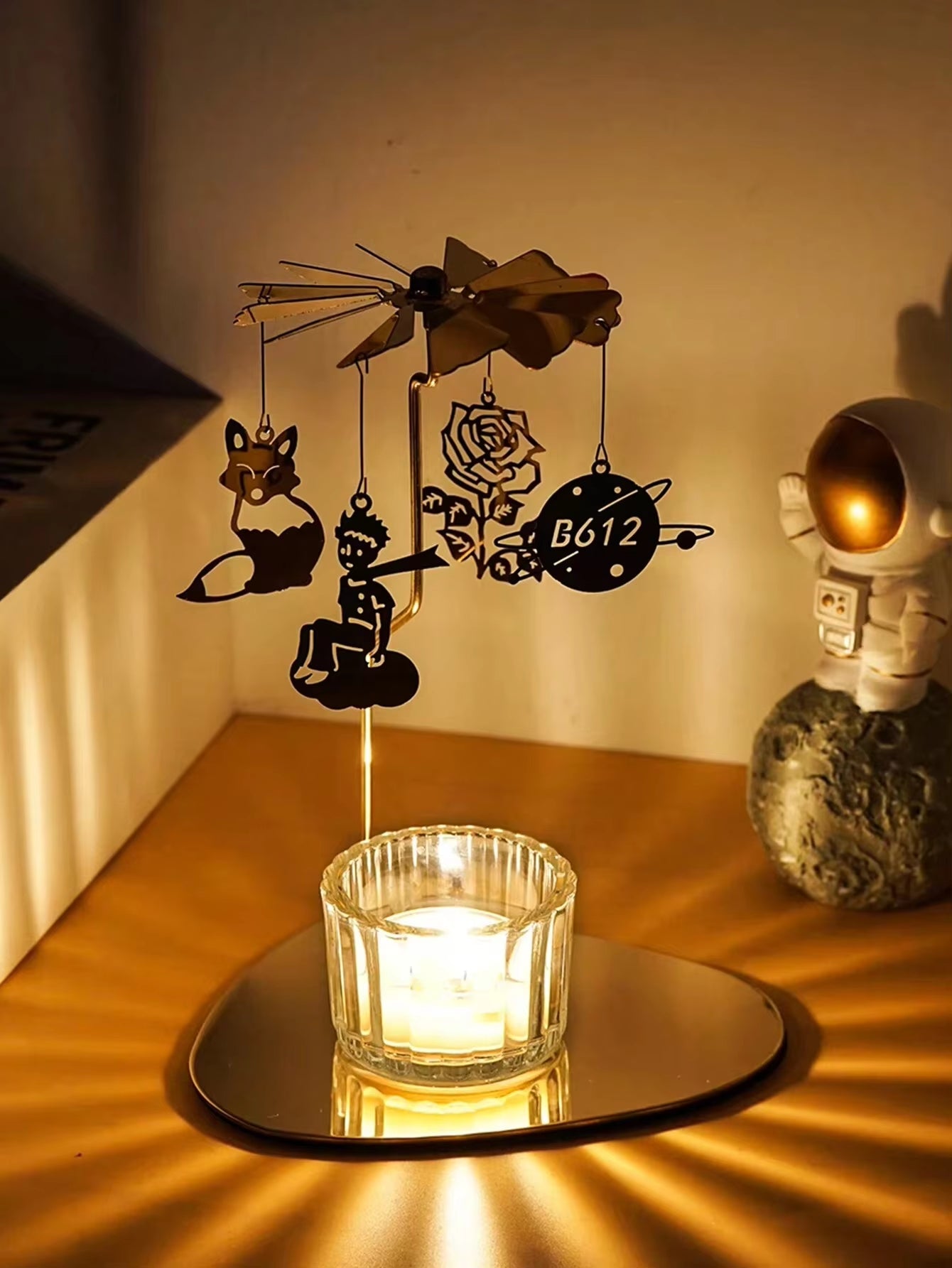 2er Set Glas-Teelichthalter: Edle Lichtakzente für Zuhause