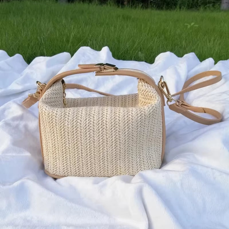 Vintage Rattan Bag – Dein Stilvolles Unikat