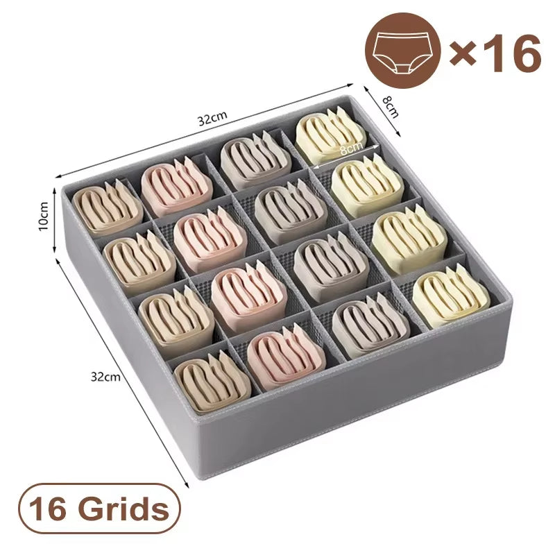 Wäsche-Organizer Set – Perfekte Übersicht für den Schrank