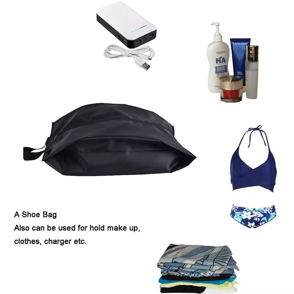 Reise-Schuhbeutel (4er Pack): Ordnung im Koffer - Wasserdicht & Sauber 