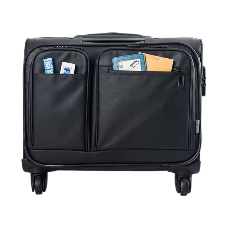 Premium Business-Trolley 15,6": Wetterfest & Rückenschonend